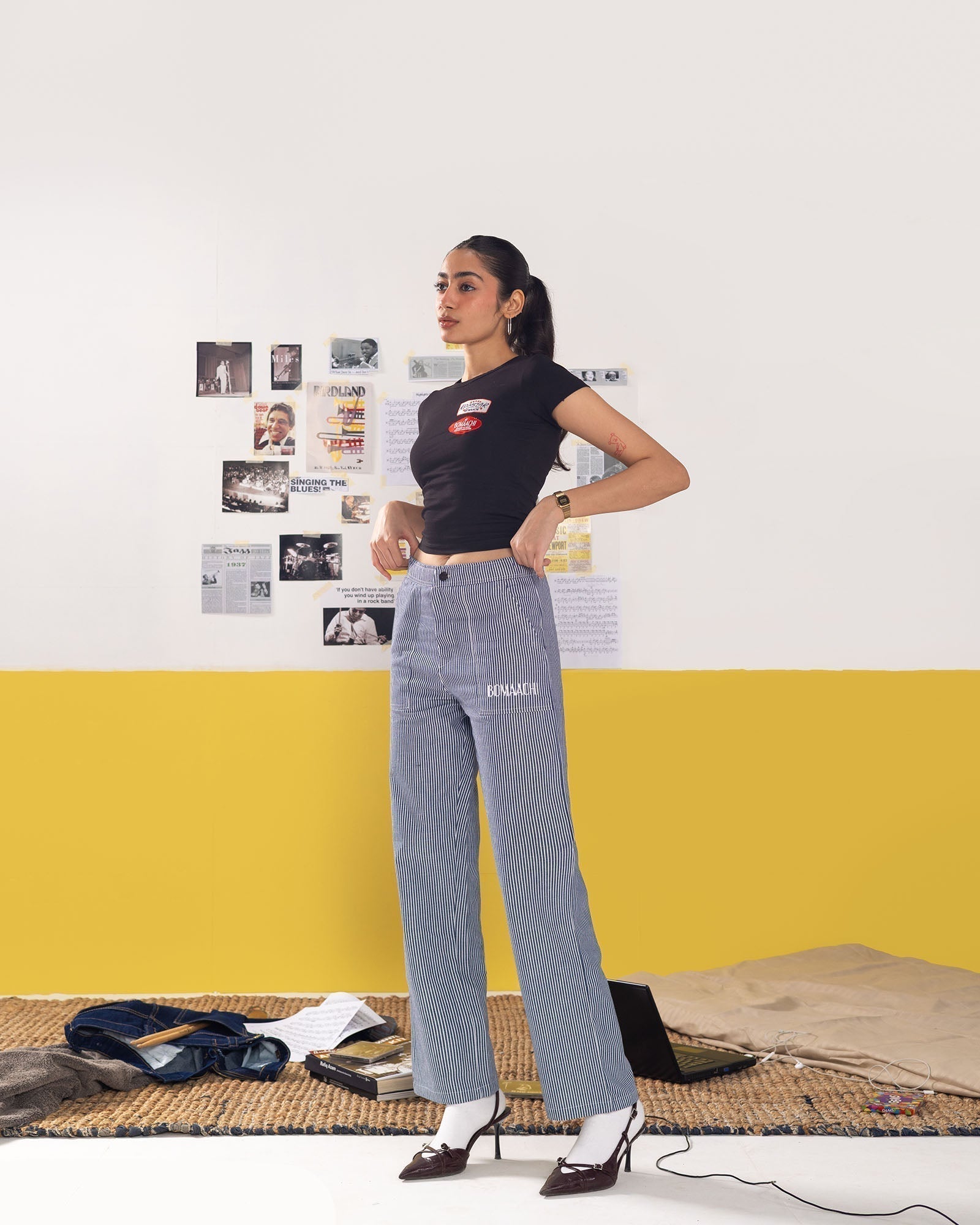 Certified Legend Black Crop Top