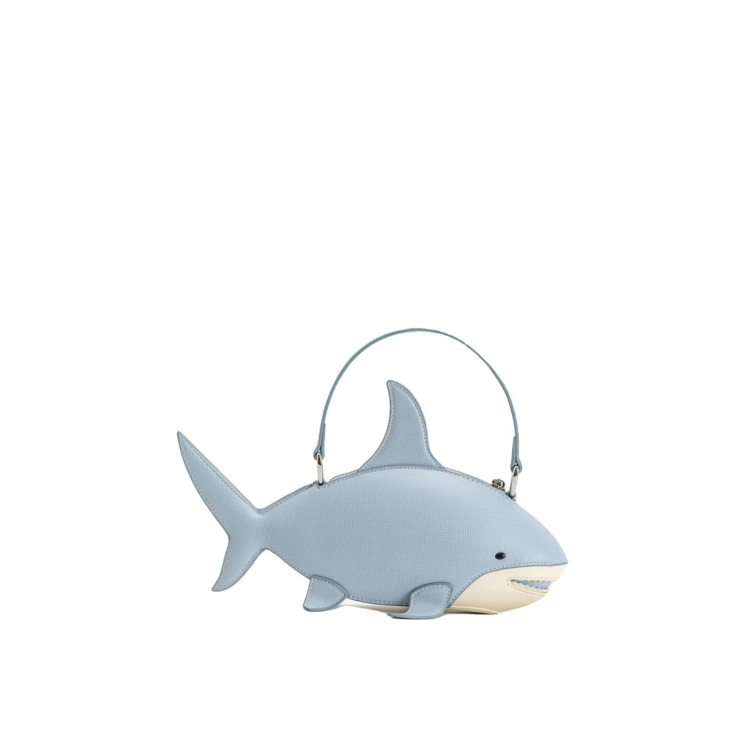 JW PEI Nerys Shark Look Top Handle Bag - Light Blue