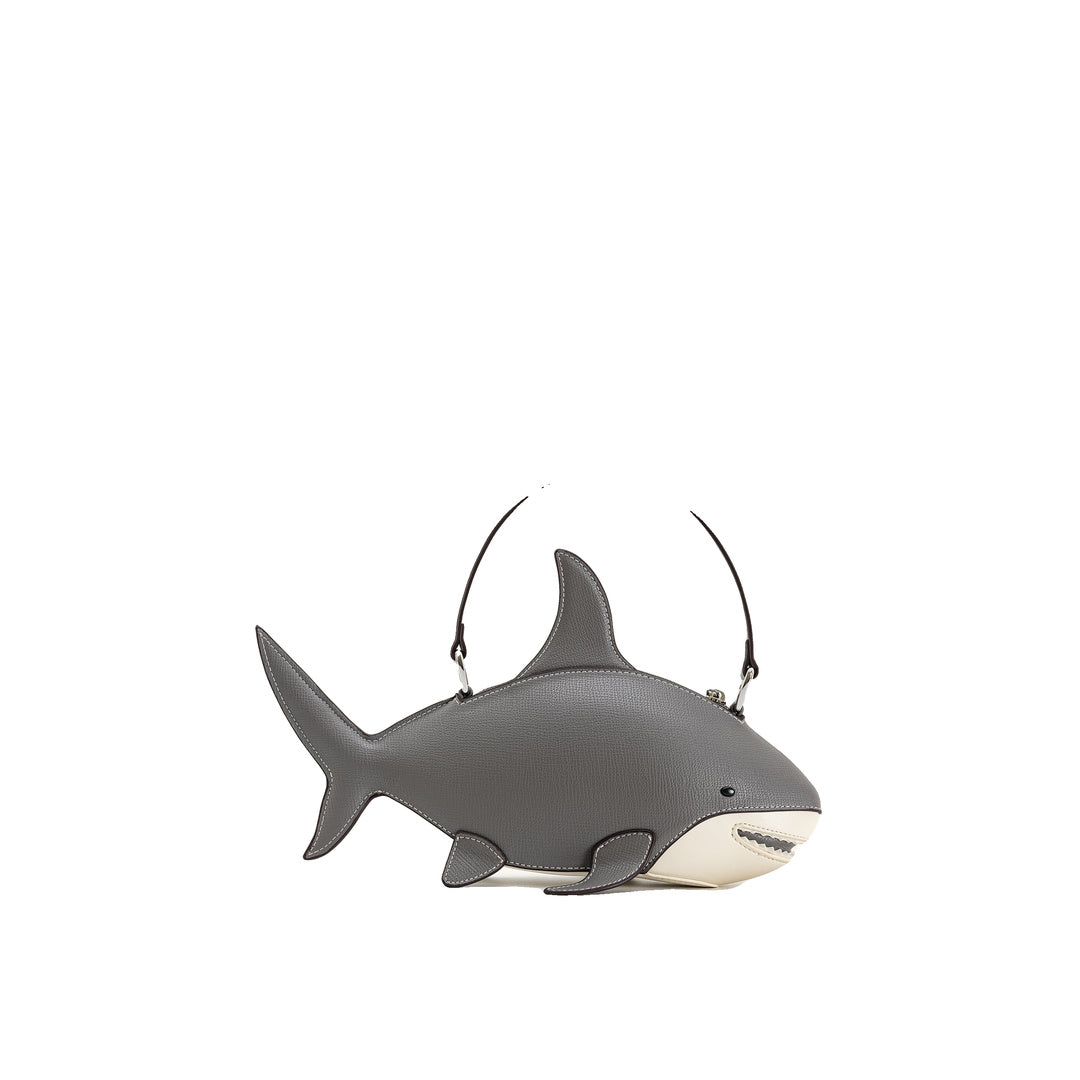 JW PEI Nerys Shark Look Top Handle Bag - Grey