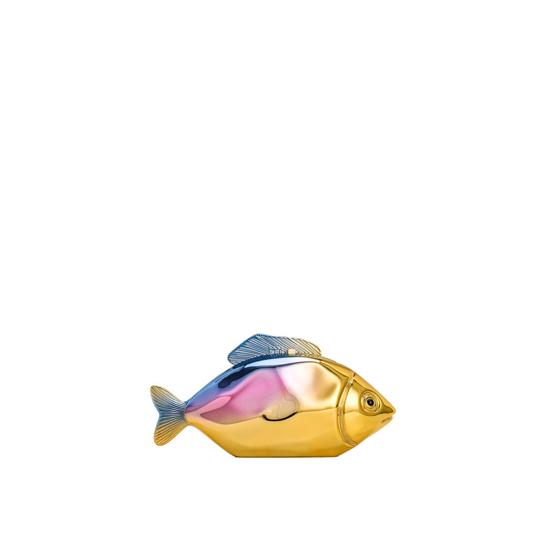 JW PEI Fish Shaped Clutch - Gold/Blue