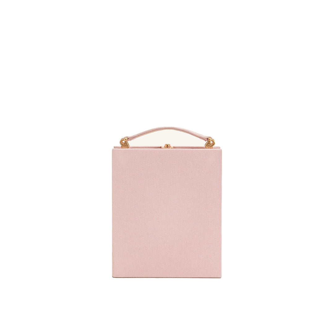 JW PEI Taya Orchid Motif Book Shape Clutch Bag - Pink