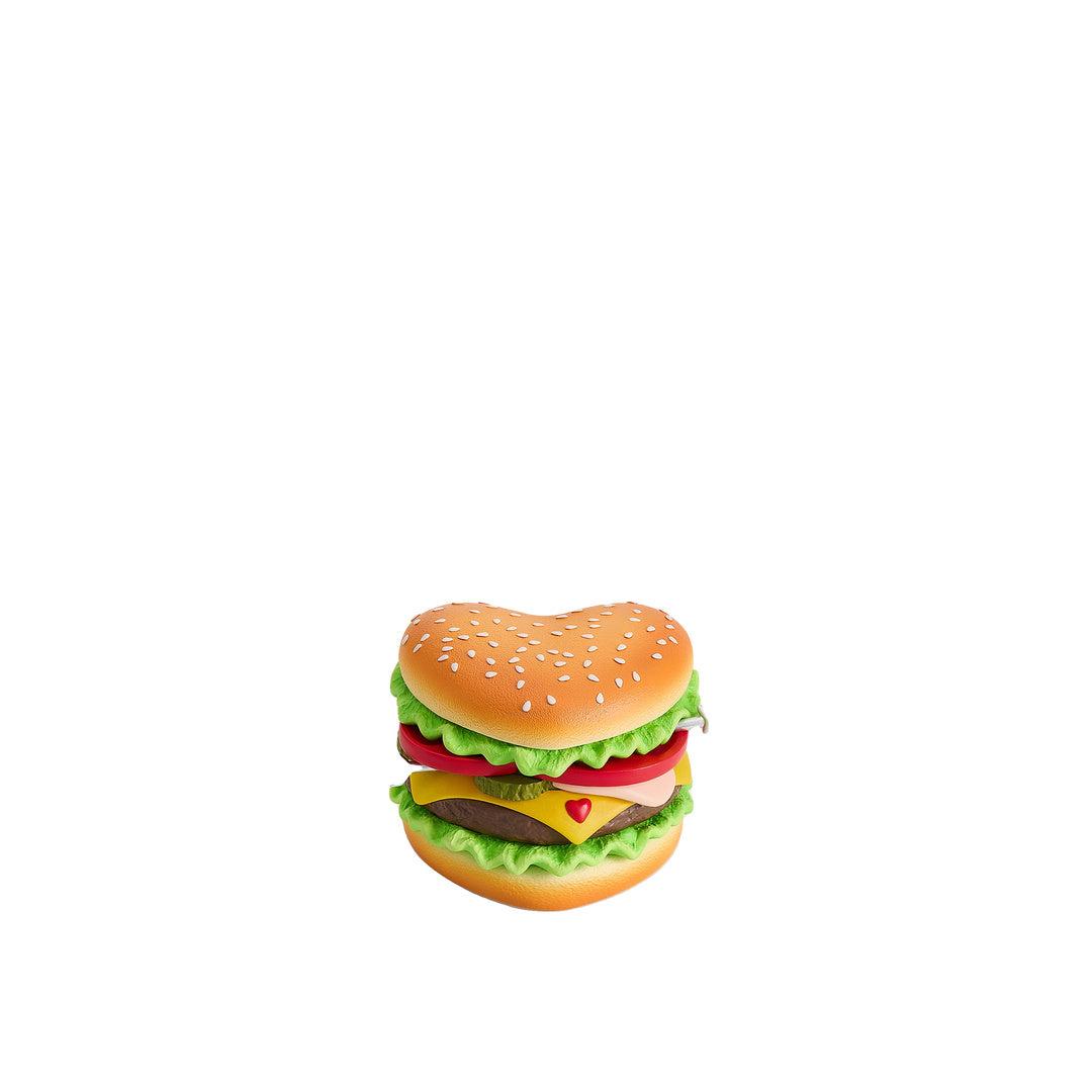 JW PEI Heart Burger Novelty Clutch Bag - Multicolor