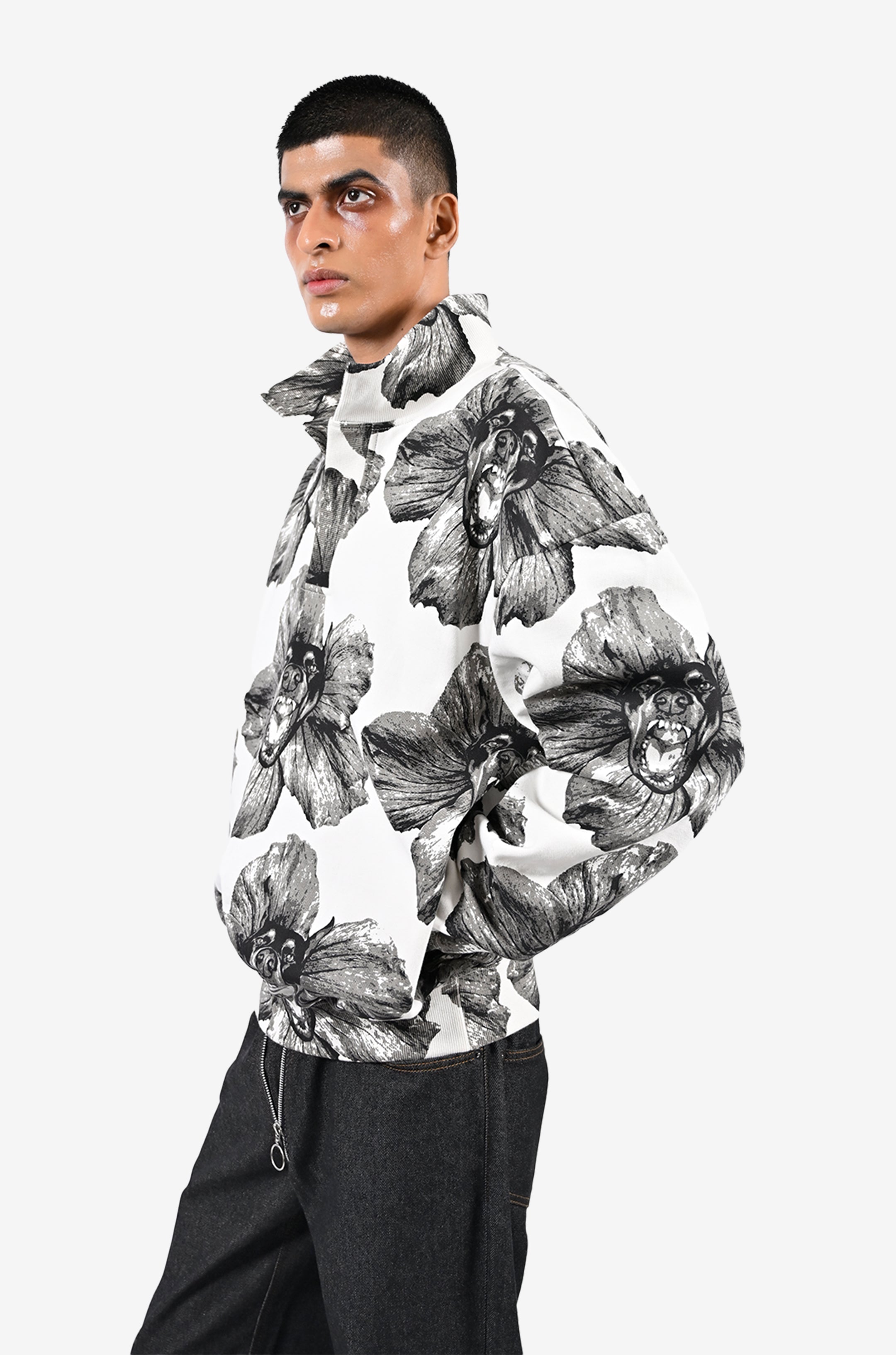 Canine sweatshirt - White