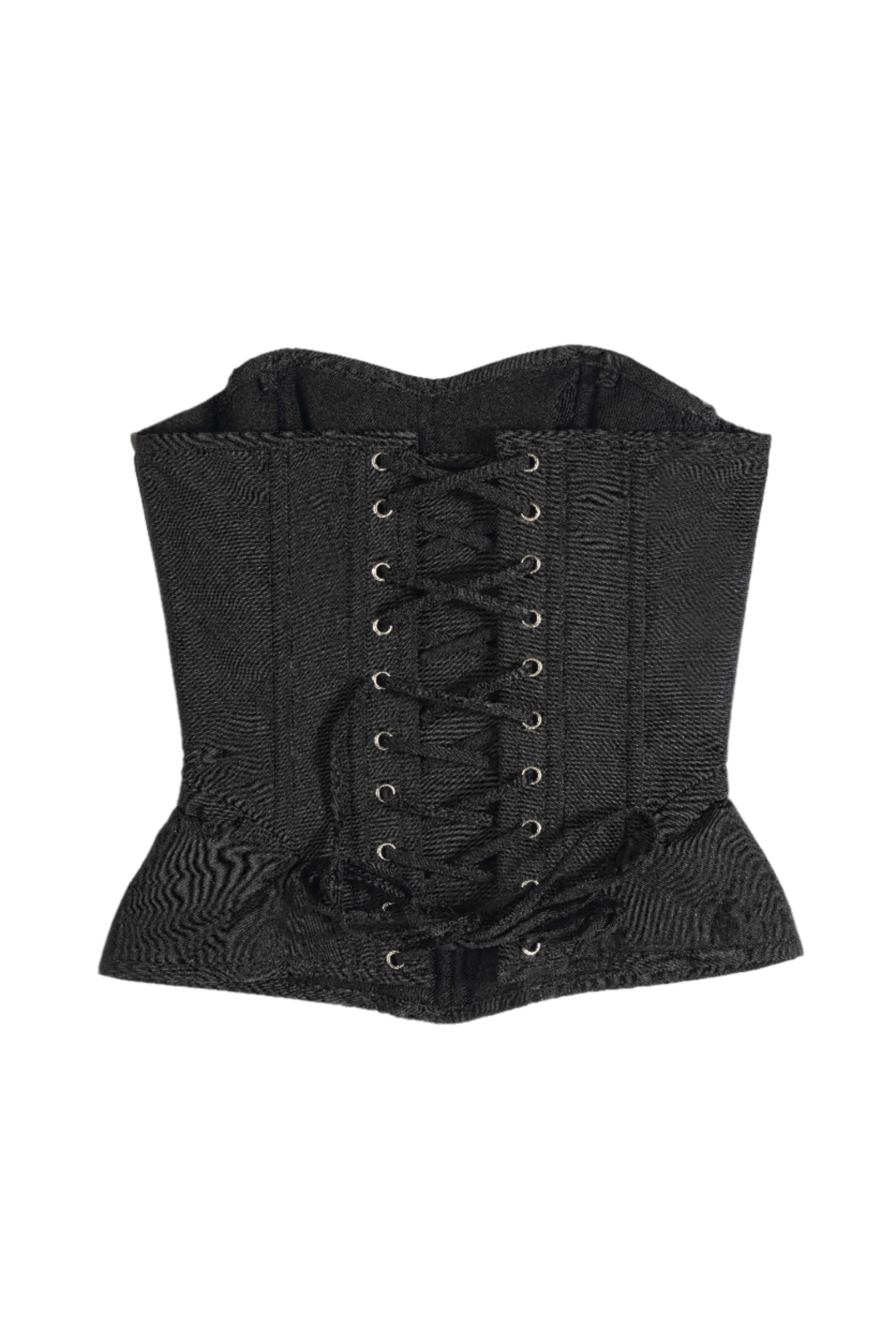 SCULPTED BLACK CORSET