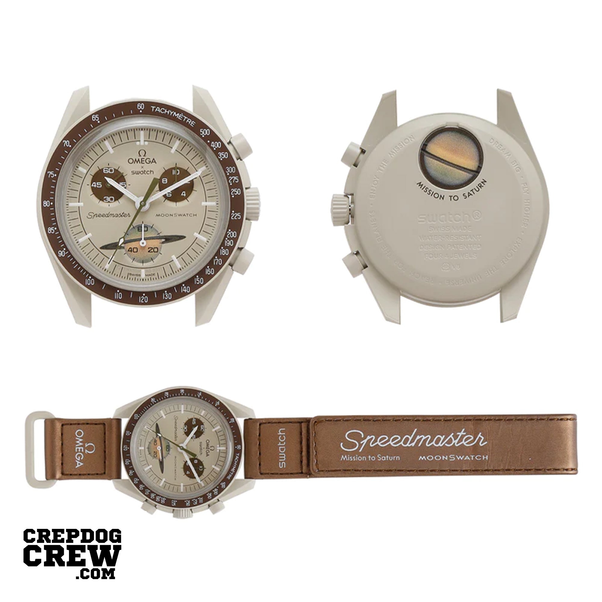 Swatch x Omega Bioceramic Moonswatch Mission to Saturn