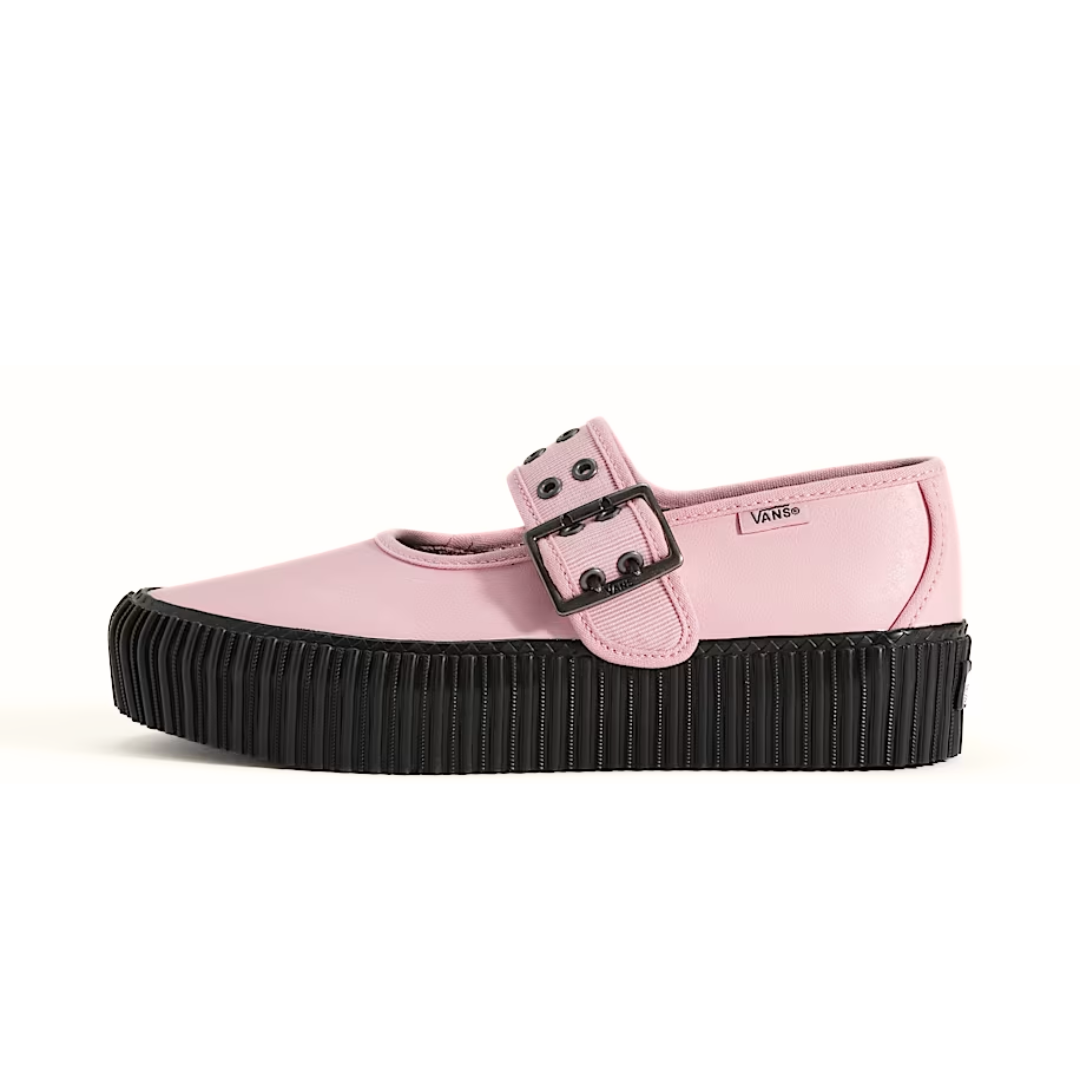 Mary Jane Creeper Shoe Coral Blush Pink
