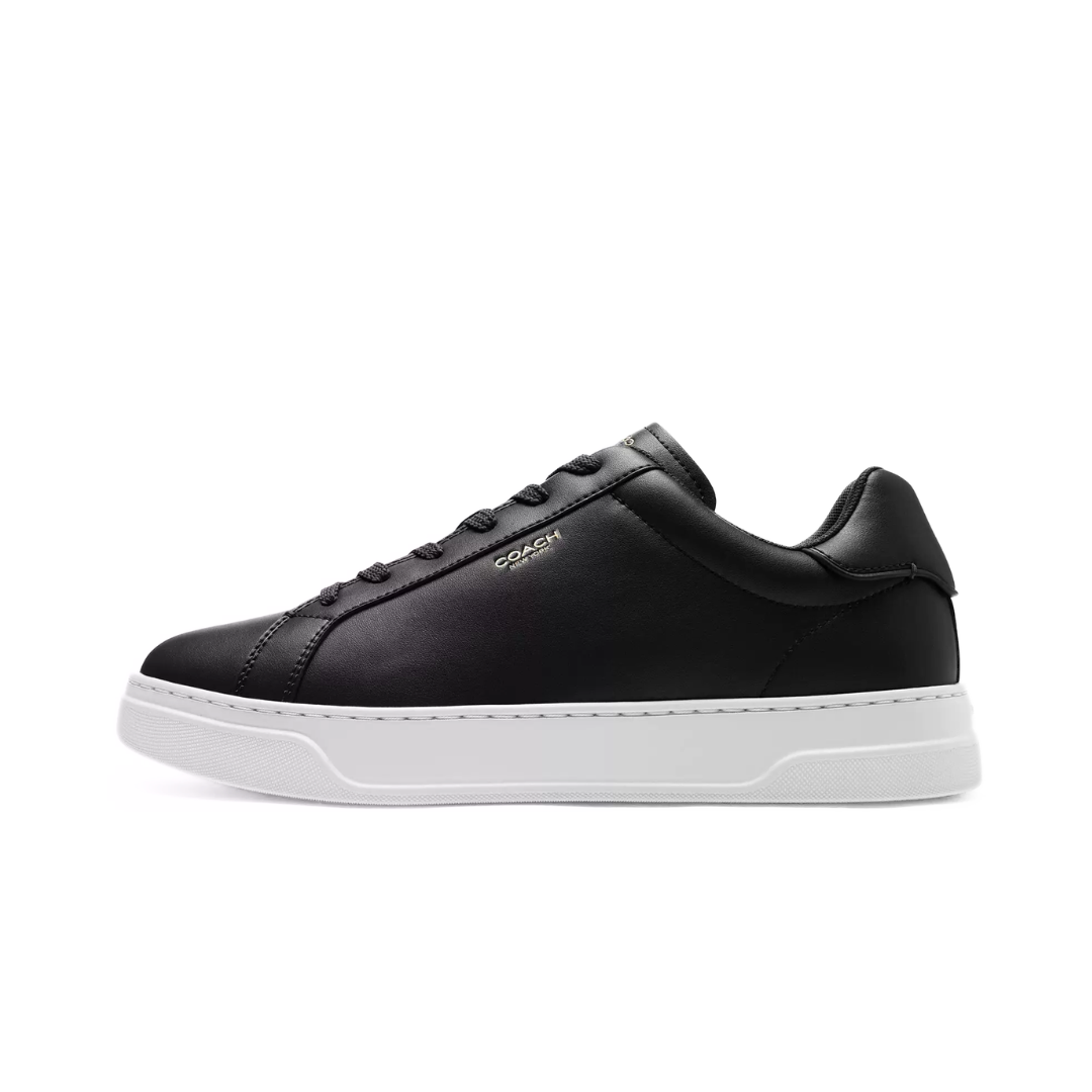 COACH High Line Sneaker coated canvas Black