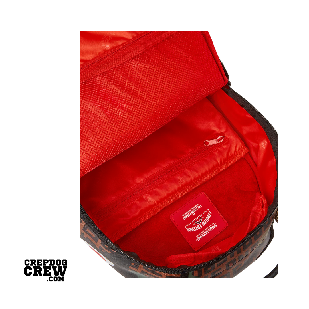 SPRAYGROUND CAMO INFINITI BACKPACK CAMO GREEN