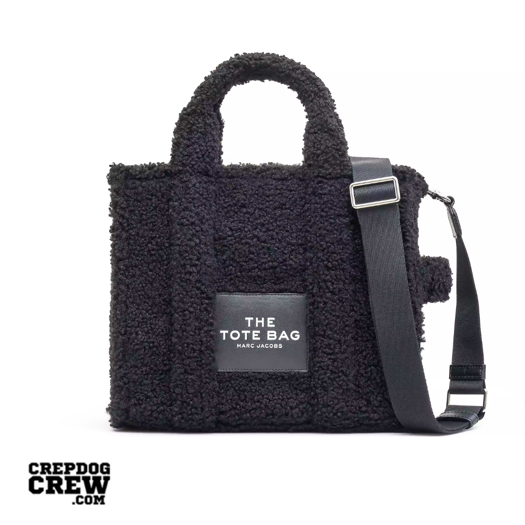 Marc Jacobs The Teddy Medium Tote Bag BLACK