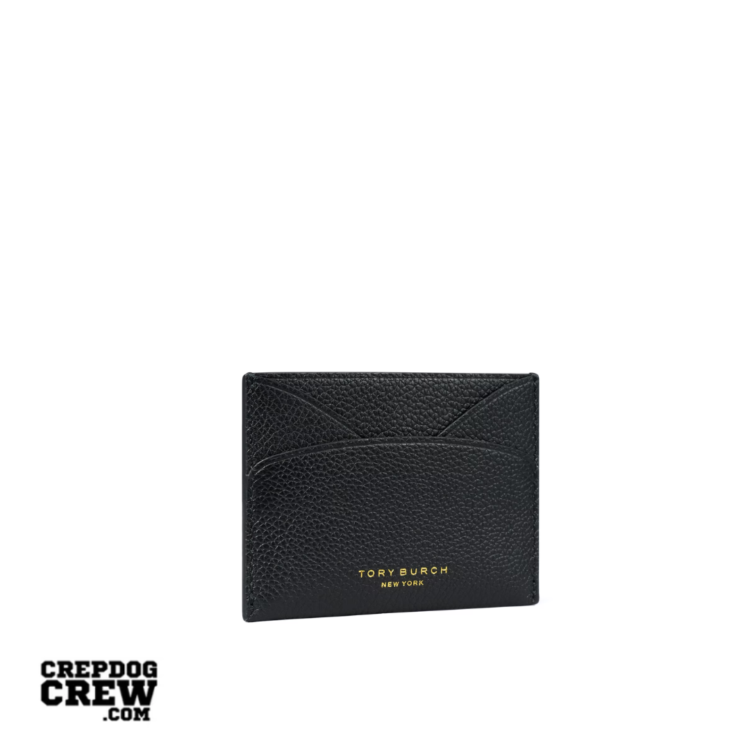 TORY BURCH ROMY FLAT CARD CASE black