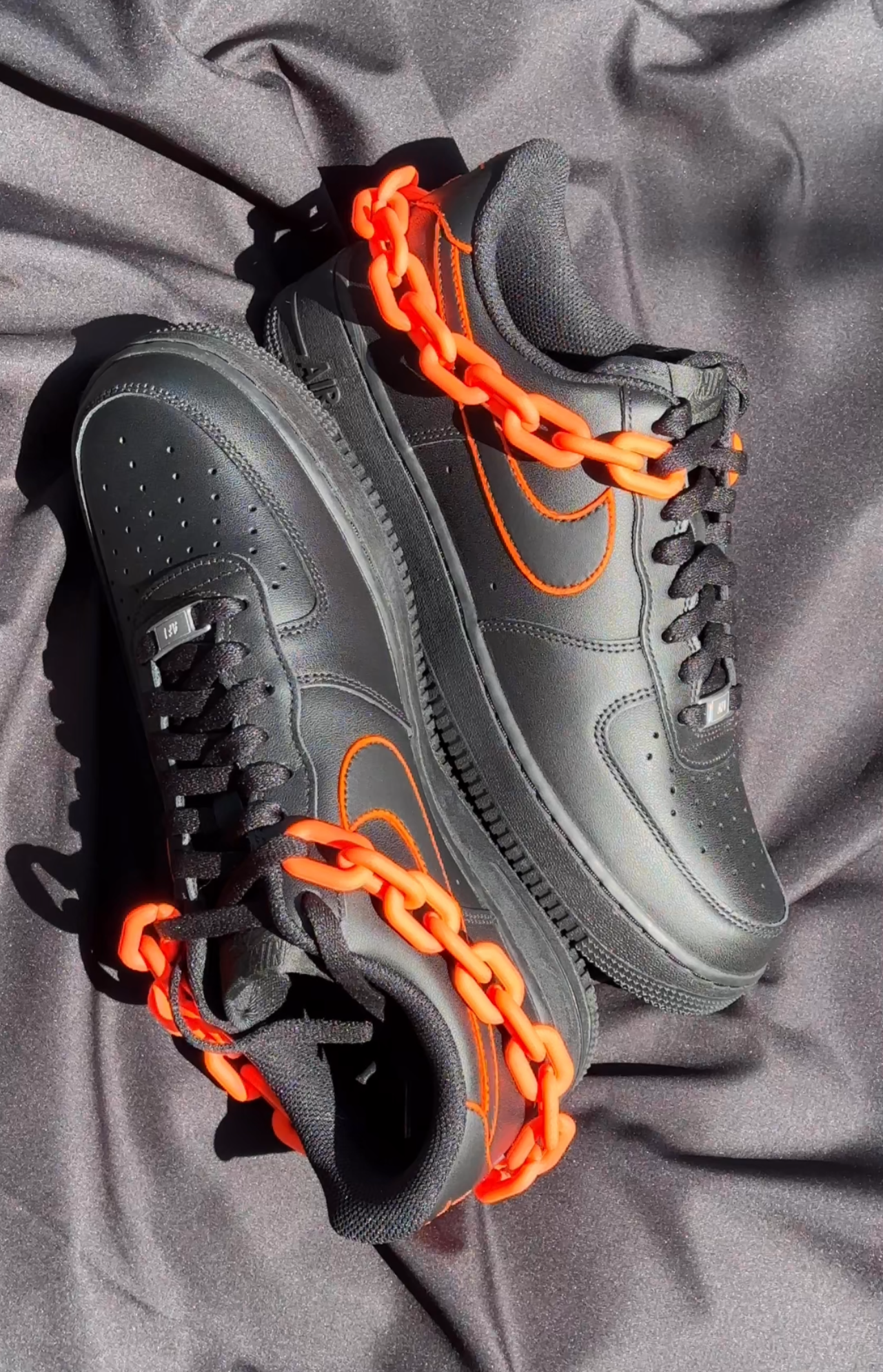 FLAMING ORANGE LINKUP AF1