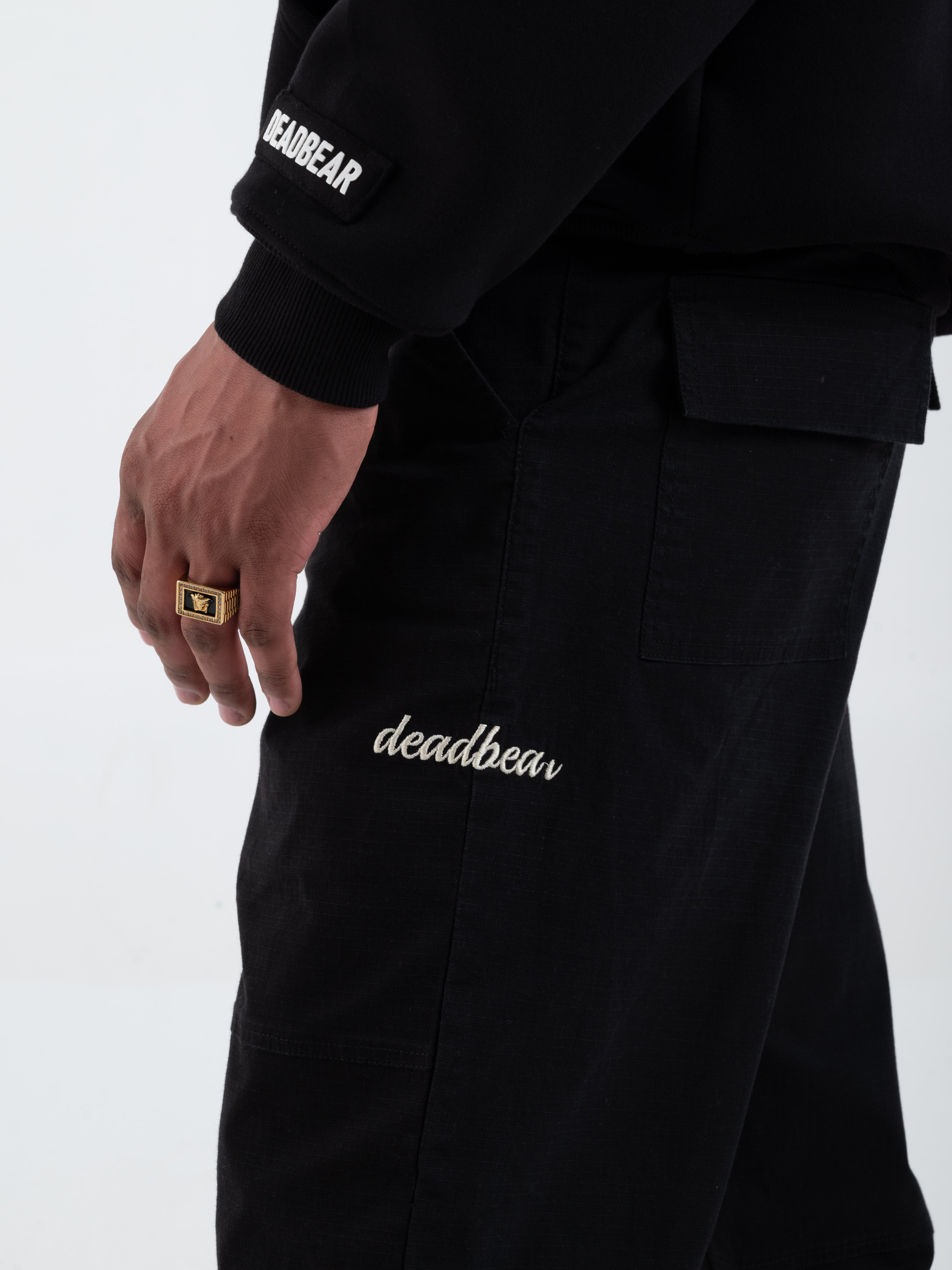 Ripstop Pants Black