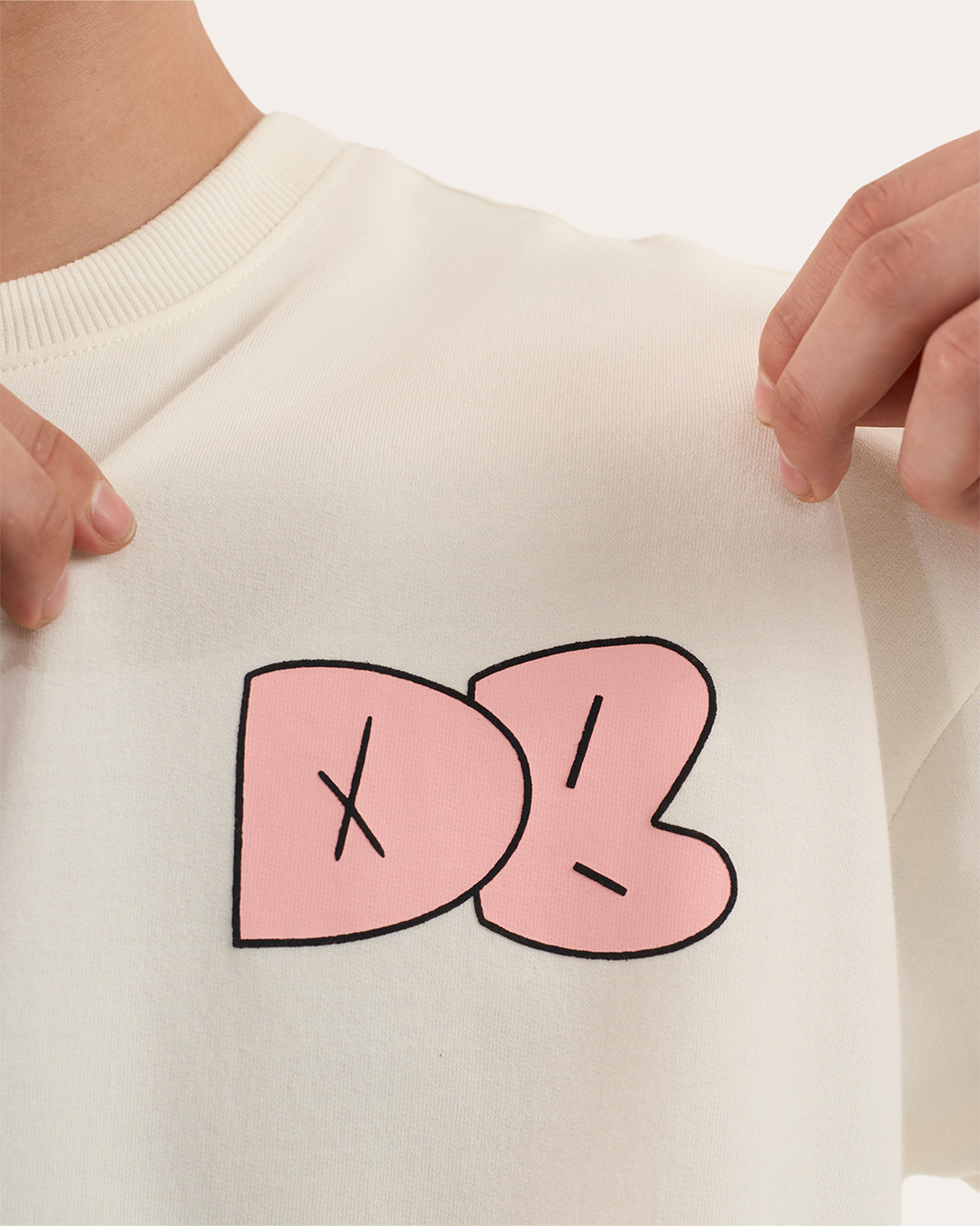 The Bat Tee Cream White