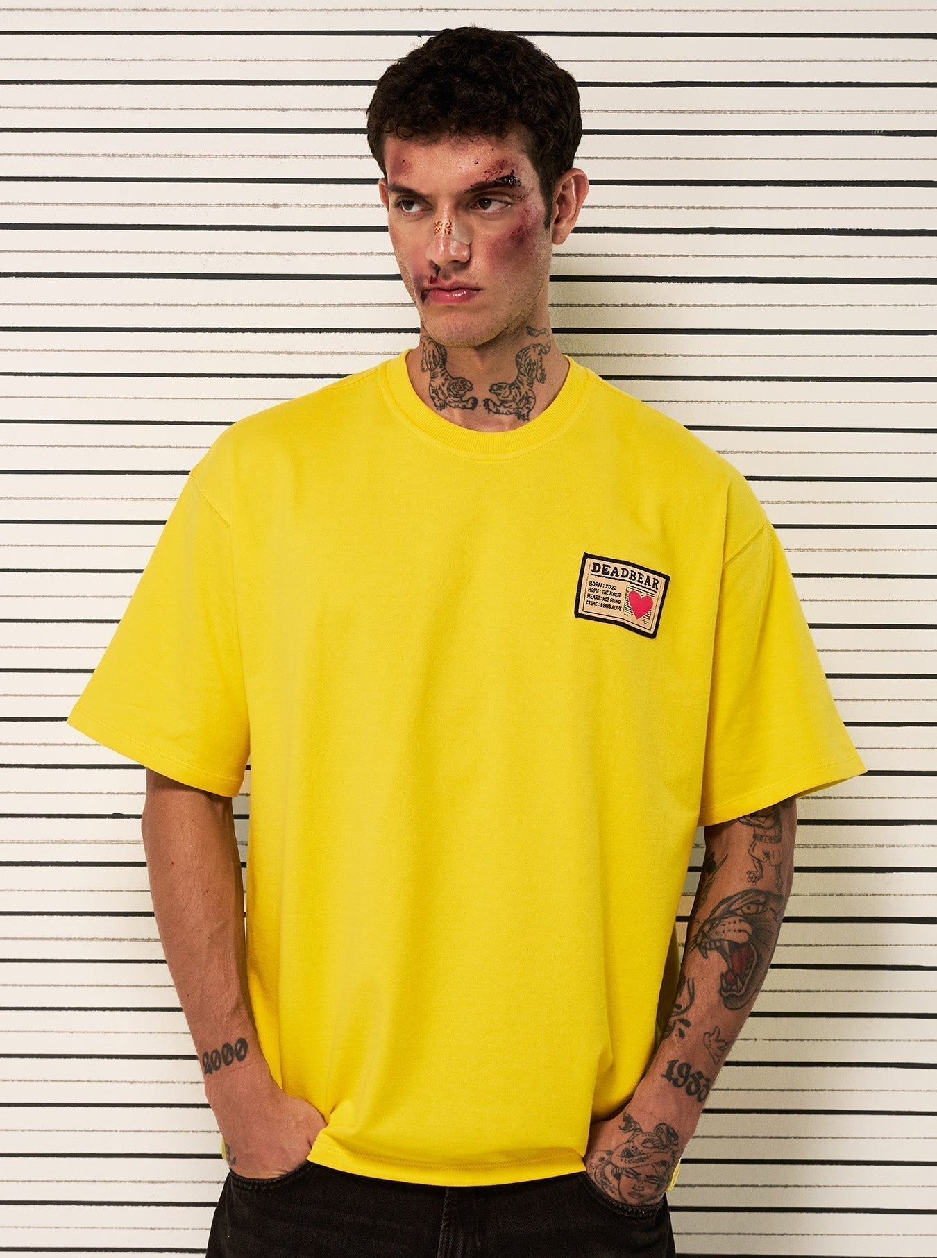 Mugshot Tee Yellow