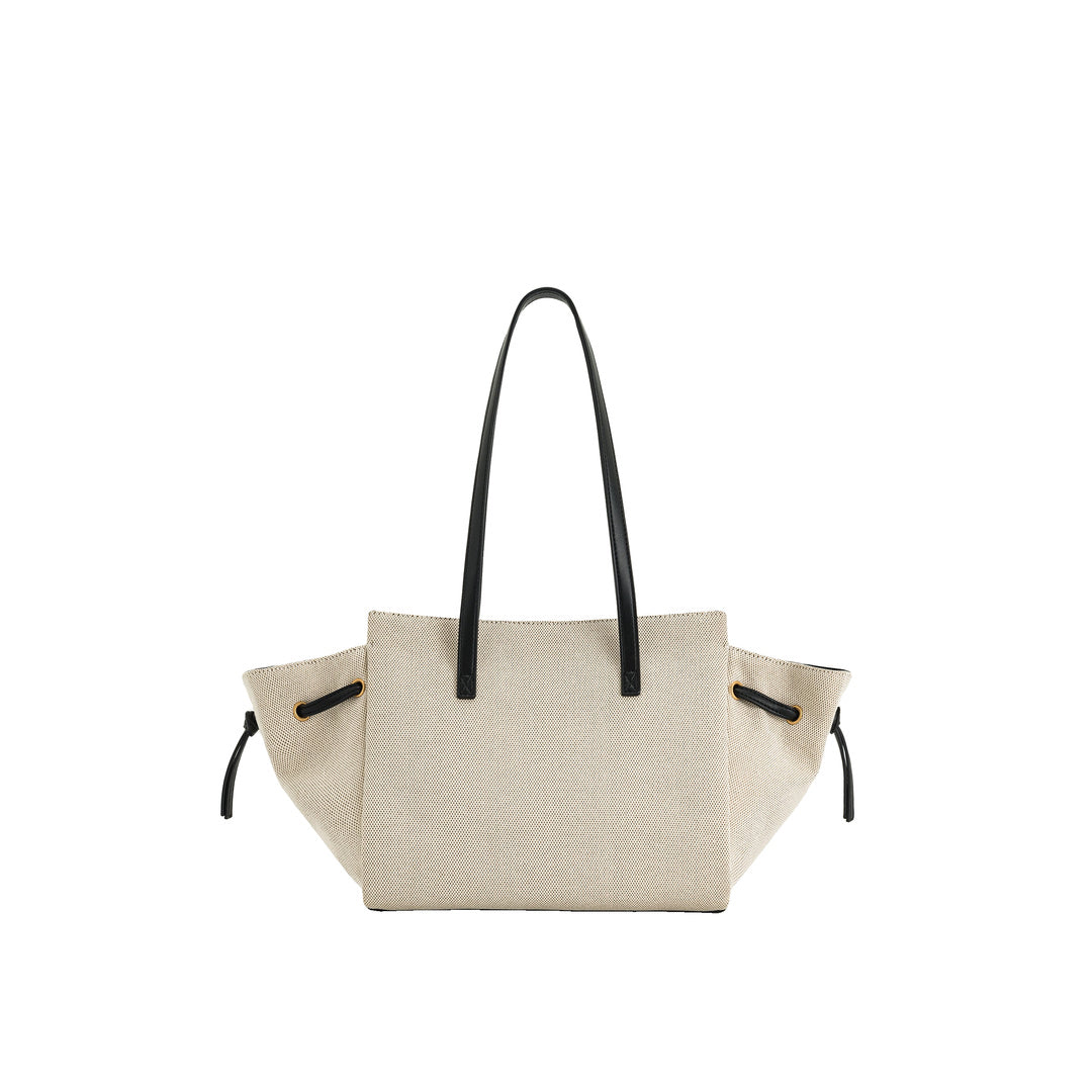 JW PEI Linda Tote Bag - Black Canvas