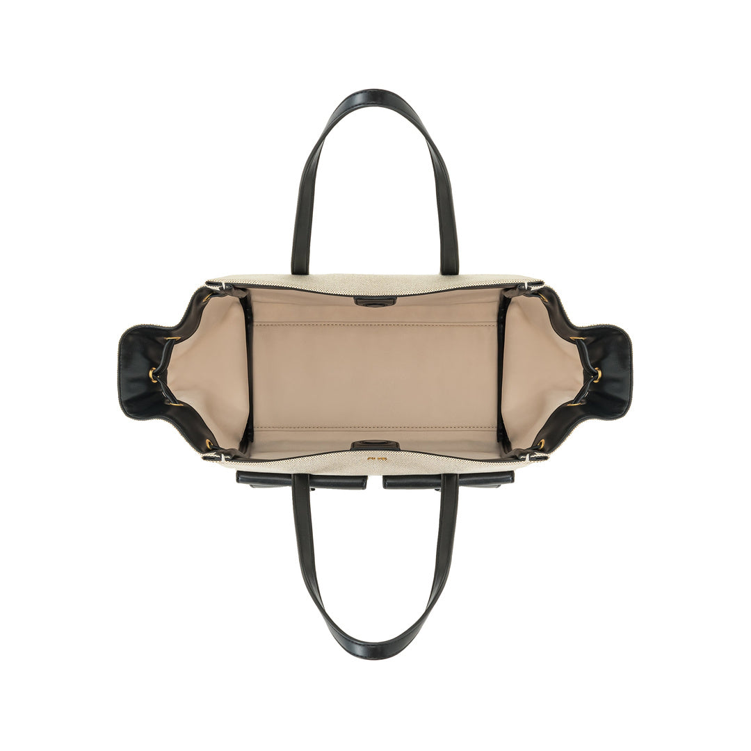 JW PEI Linda Tote Bag - Black Canvas