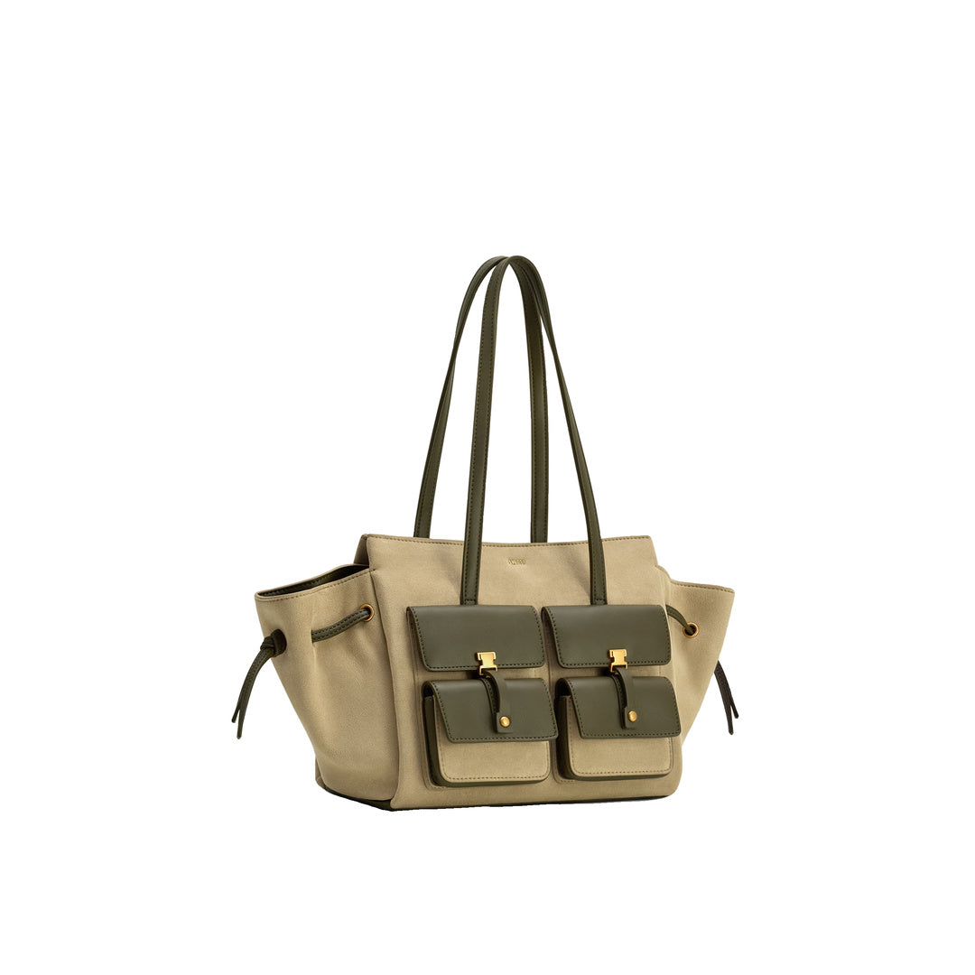 JW PEI Linda Faux Suede Tote Bag - Green