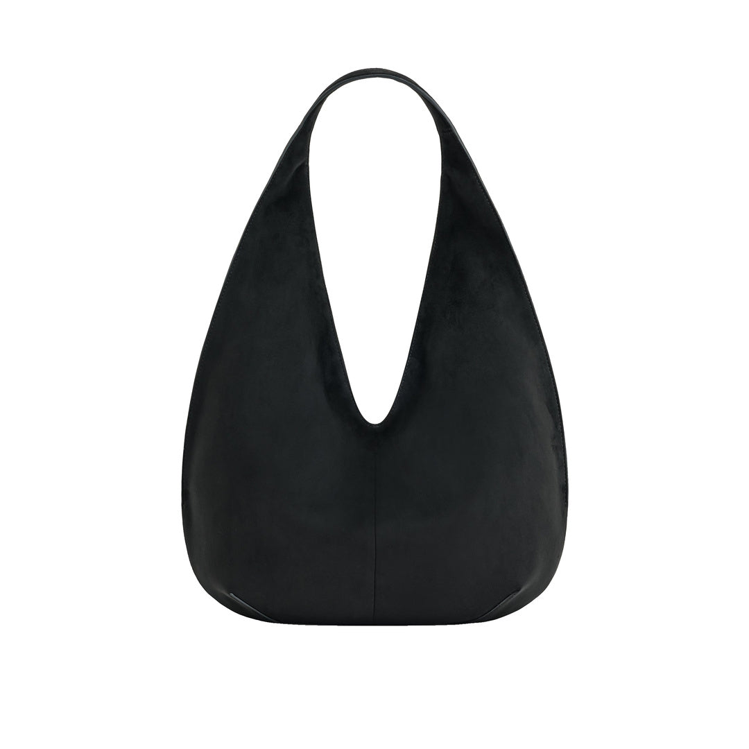 JW PEI Dara Faux Suede Hobo Bag - Black
