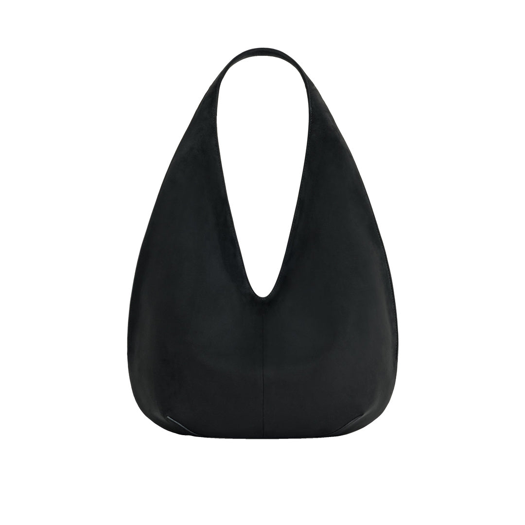 JW PEI Dara Faux Suede Hobo Bag - Black