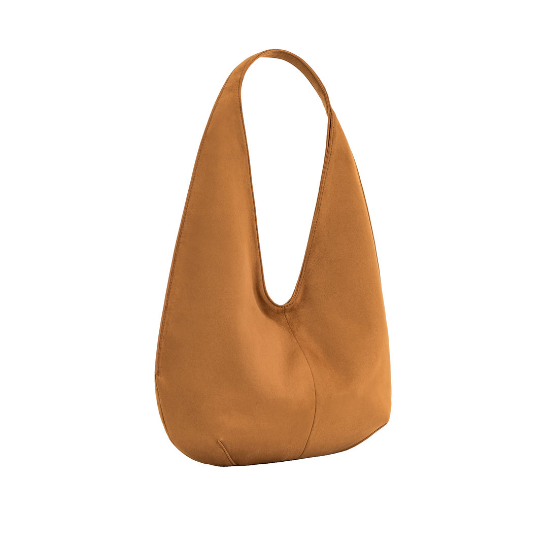 JW PEI Dara Faux Suede Hobo Bag -Yellowish Brown