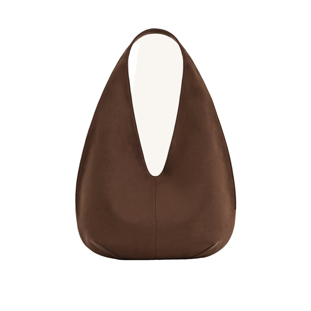 JW PEI Dara Faux Suede Hobo Bag - Mocha Brown