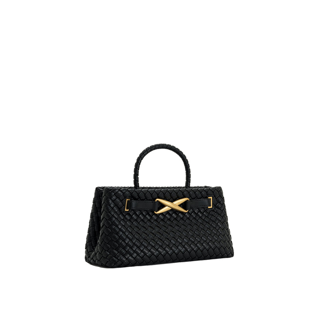 JW PEI Elora Woven Tote Bag - Black