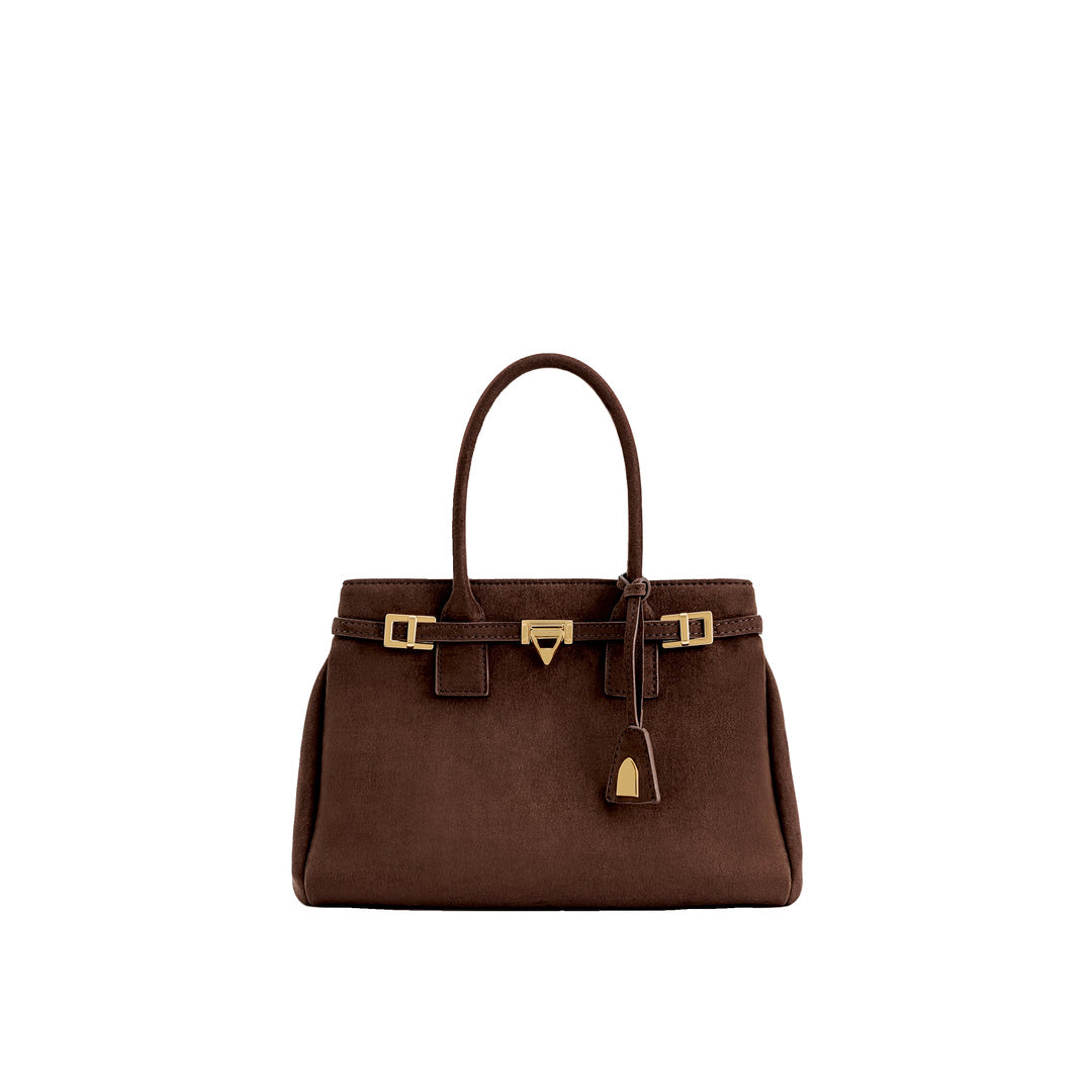 JW PEI Miley Belt Embellished Tote Bag - Brown