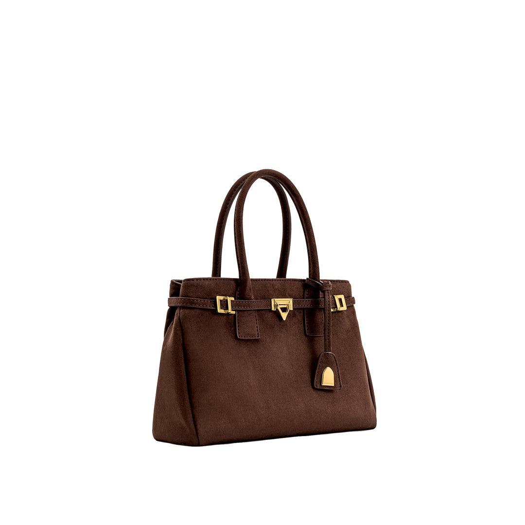 JW PEI Miley Belt Embellished Tote Bag - Brown