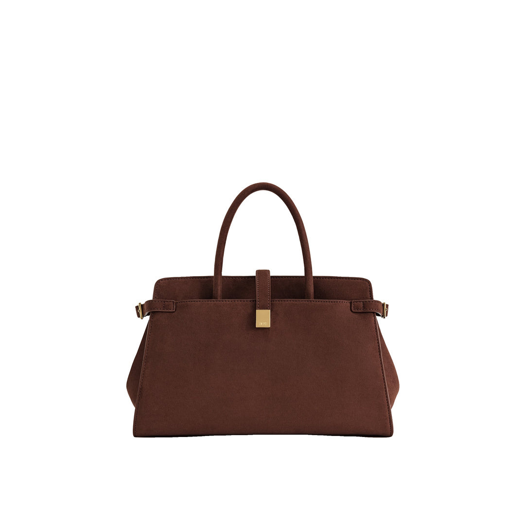 JW PEI Saige Faux Suede Tote Bag - Brown
