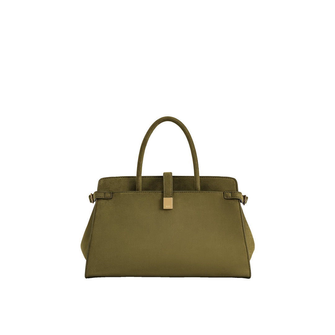 JW PEI Saige Faux Suede Tote Bag - Olive Green