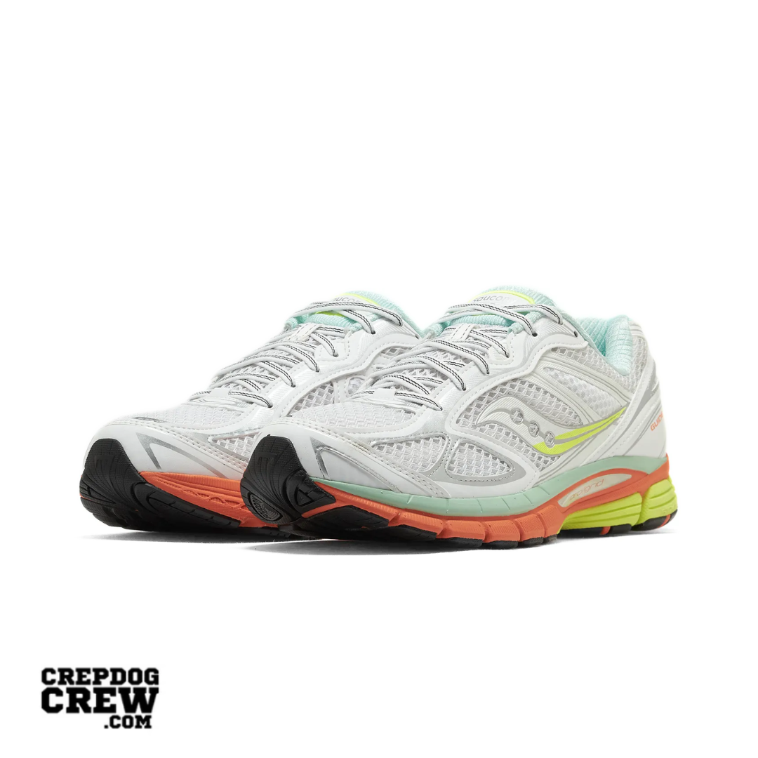 Saucony ProGrid Guide 7 White ORANGE MULTI