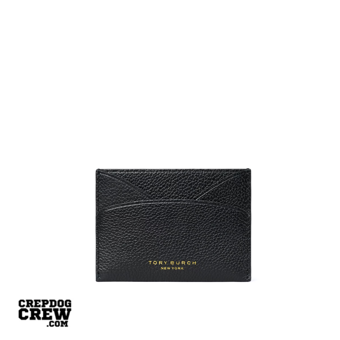 TORY BURCH ROMY FLAT CARD CASE black