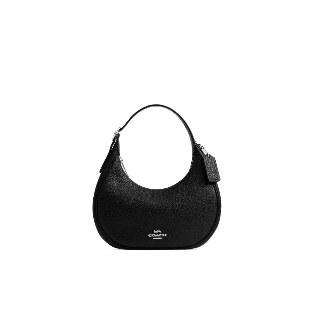 #color_pebbled leather Silver Black