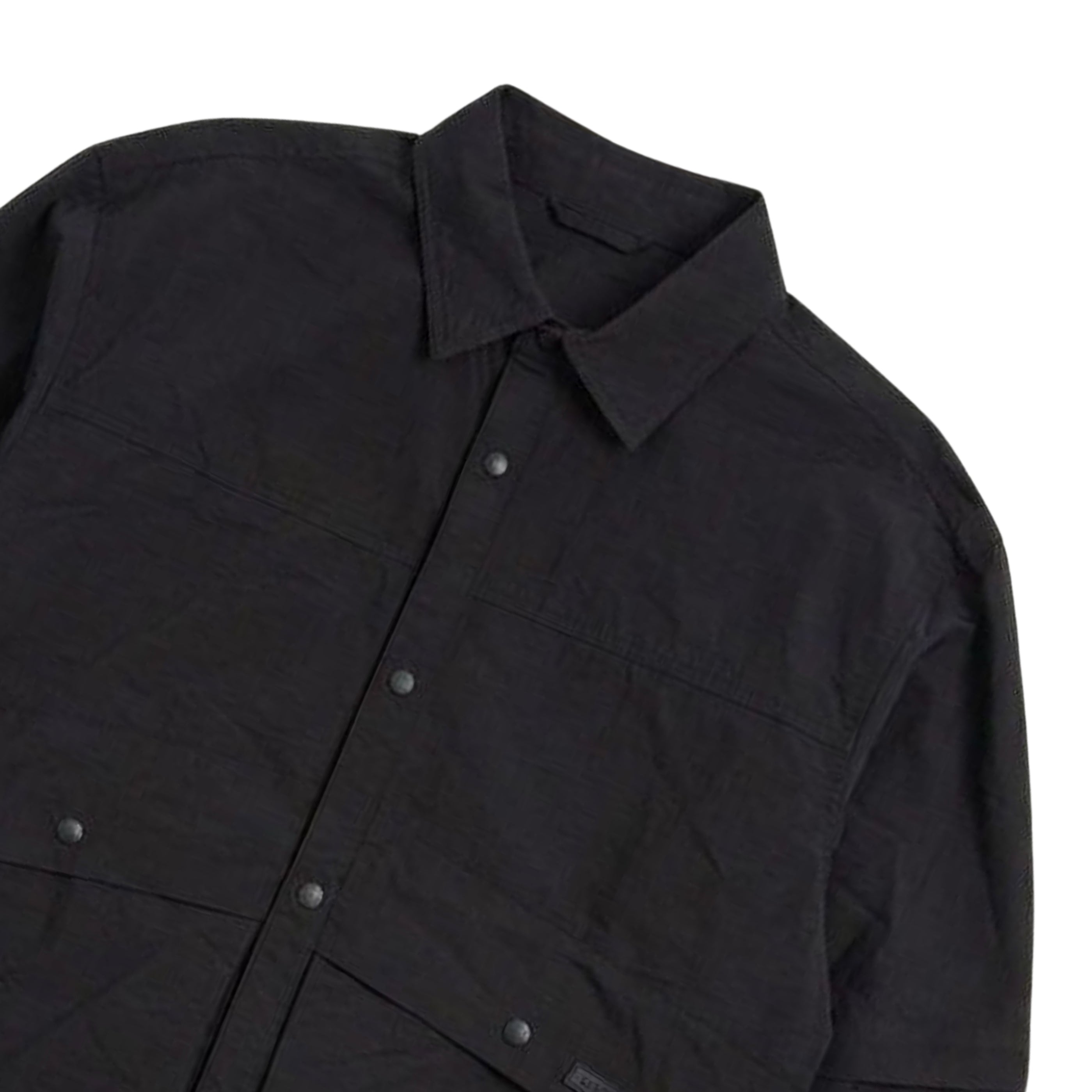 BLACK FIELD OVERSHIRT