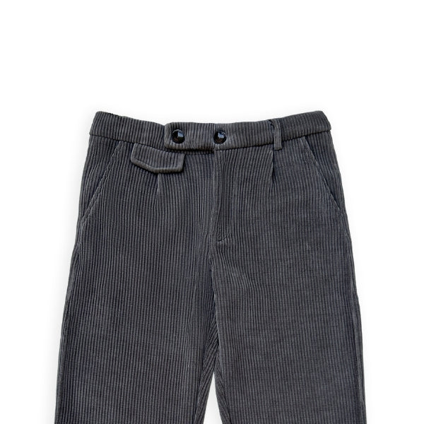 CORDUROY SET D.GREY