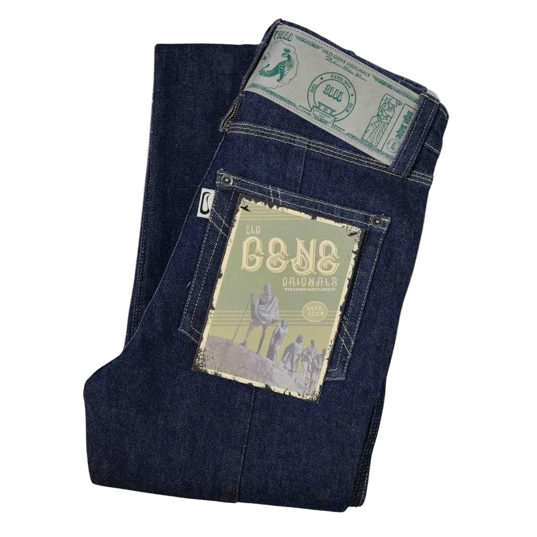 Women's Indigo Jeans - Vintage India