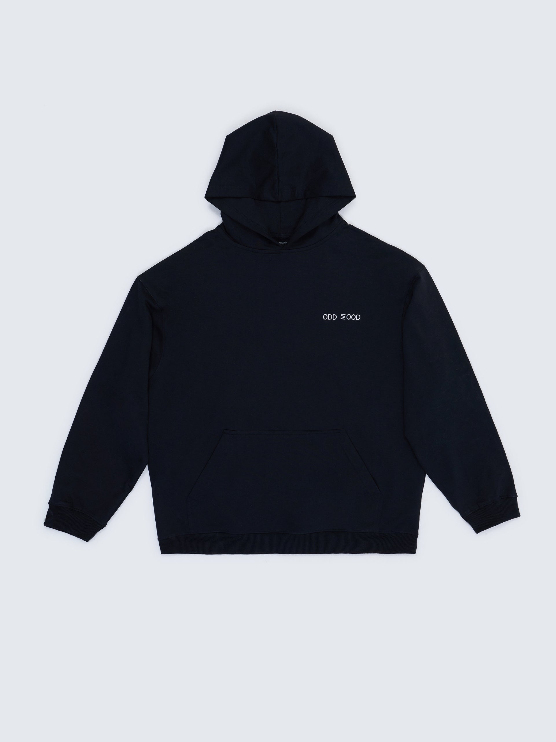 Odd Mood Receipts Hoodie - Black