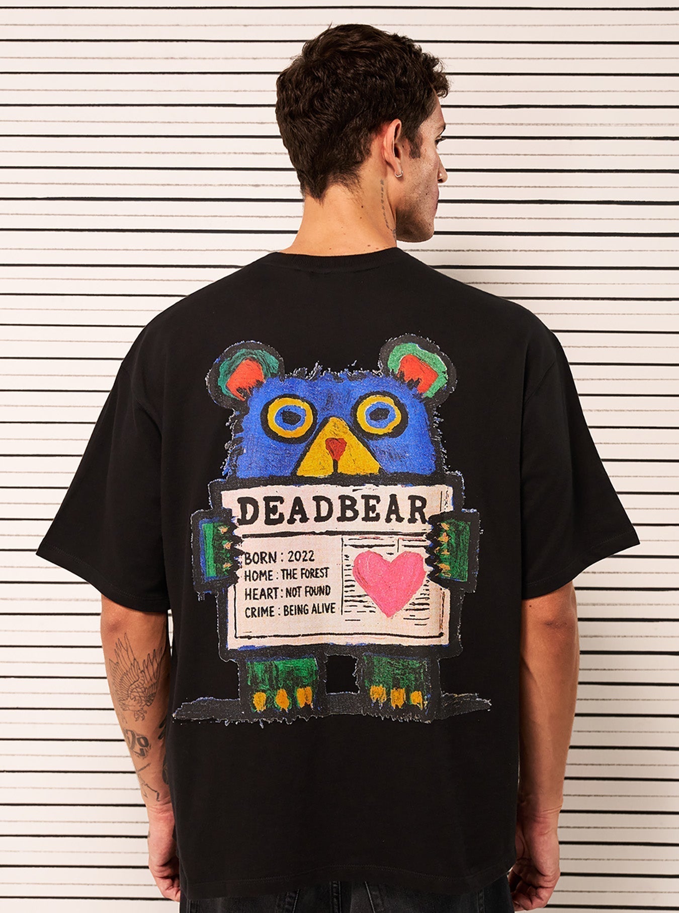 Mugshot Tee Black