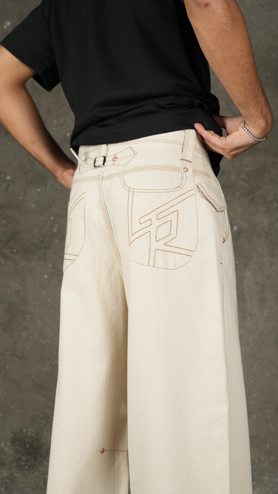 Washed Jeans Masti acru - RTW