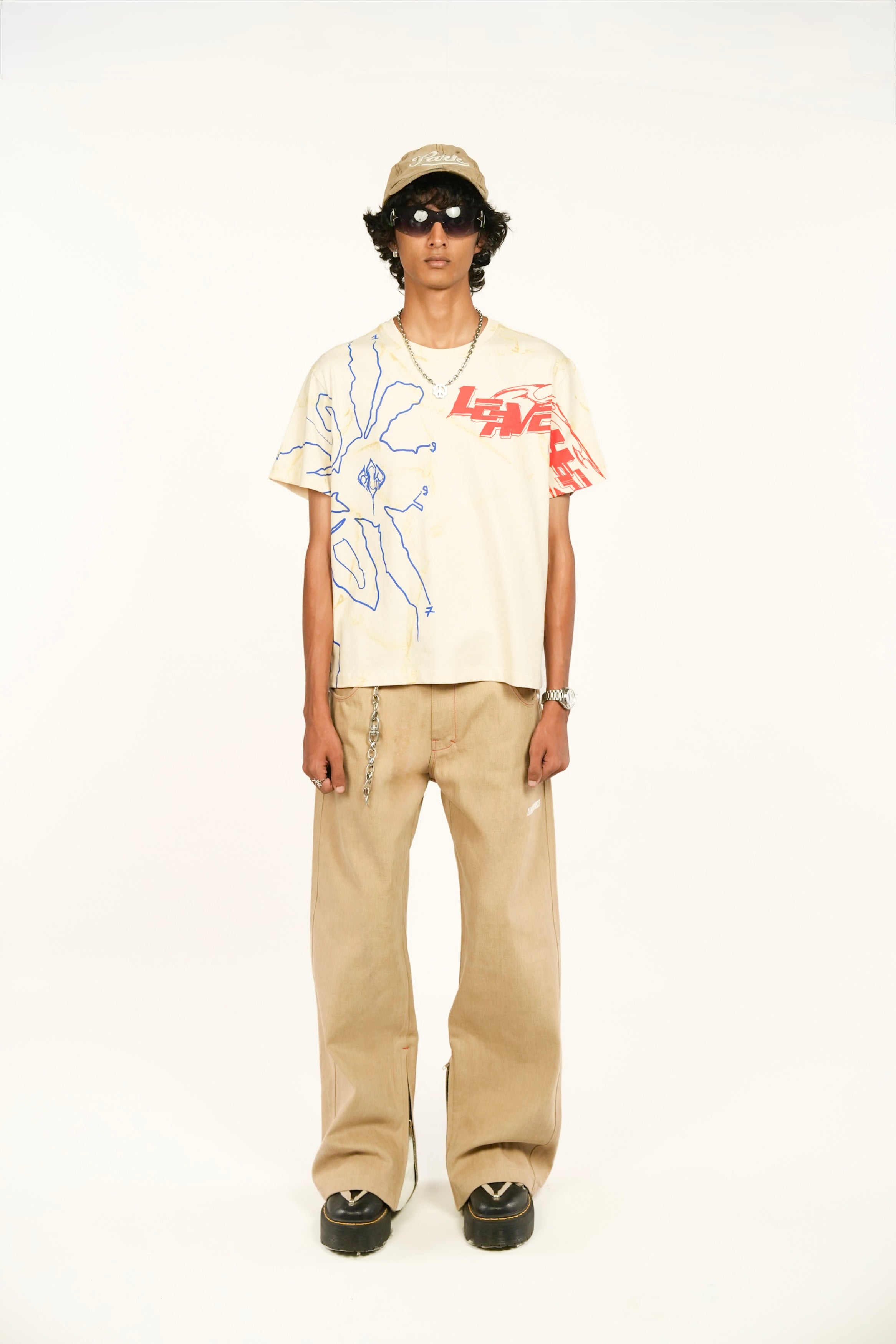 Sunrise Raw Jeans-Desert