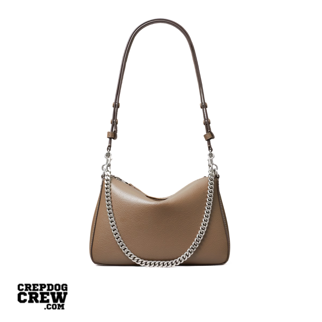 TORY BURCH SMALL PERRY SHOULDER BAG wild mushroom