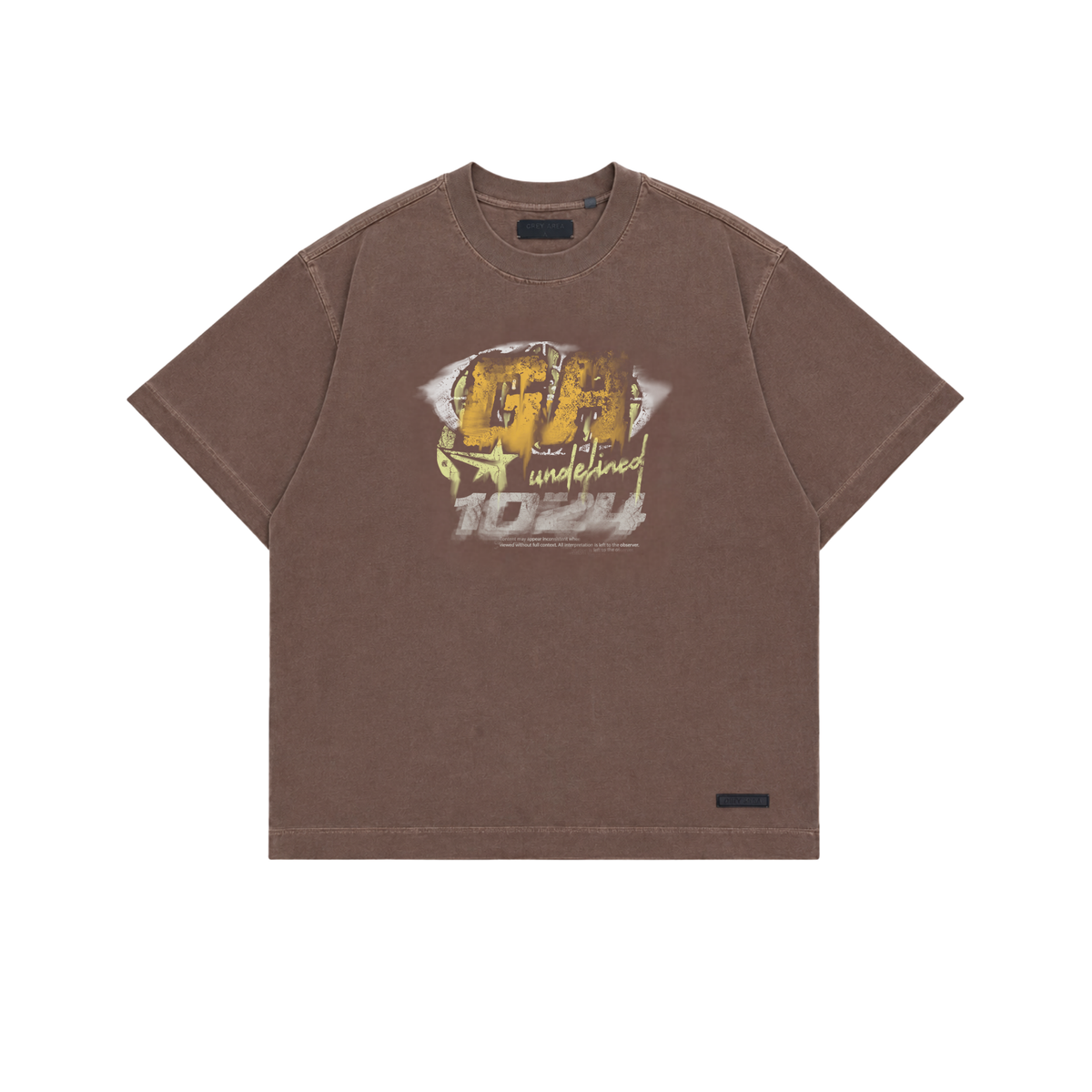 UNDEFINED BROWN T-SHIRT