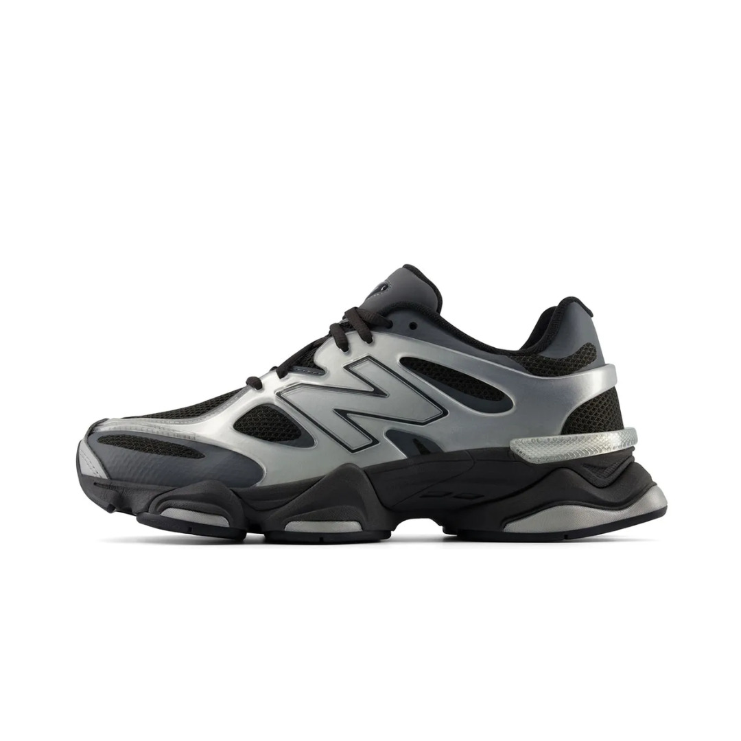 New Balance 9060 X Silver Metallic Black Cement