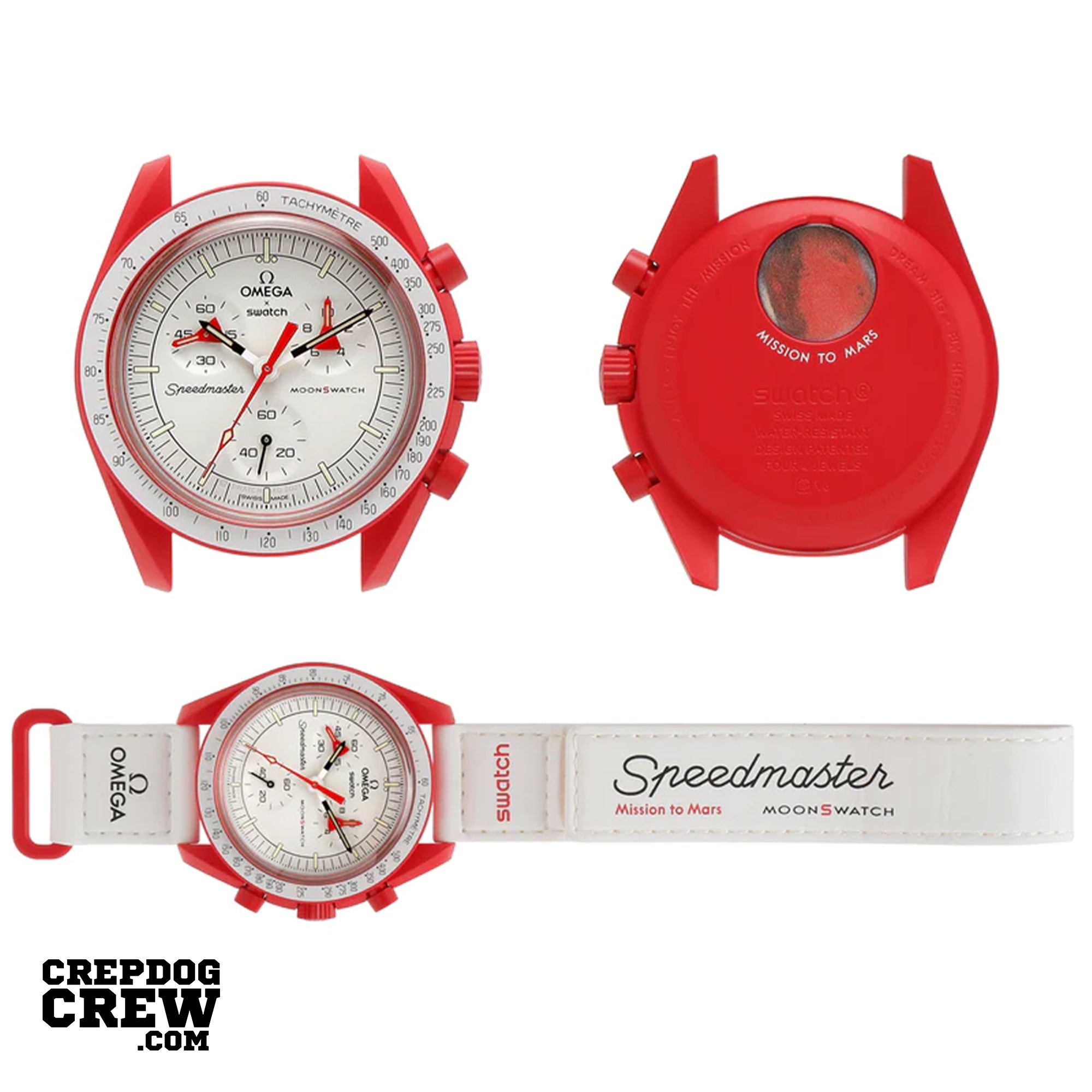 Swatch x Omega Bioceramic Moonswatch Mission to Mars