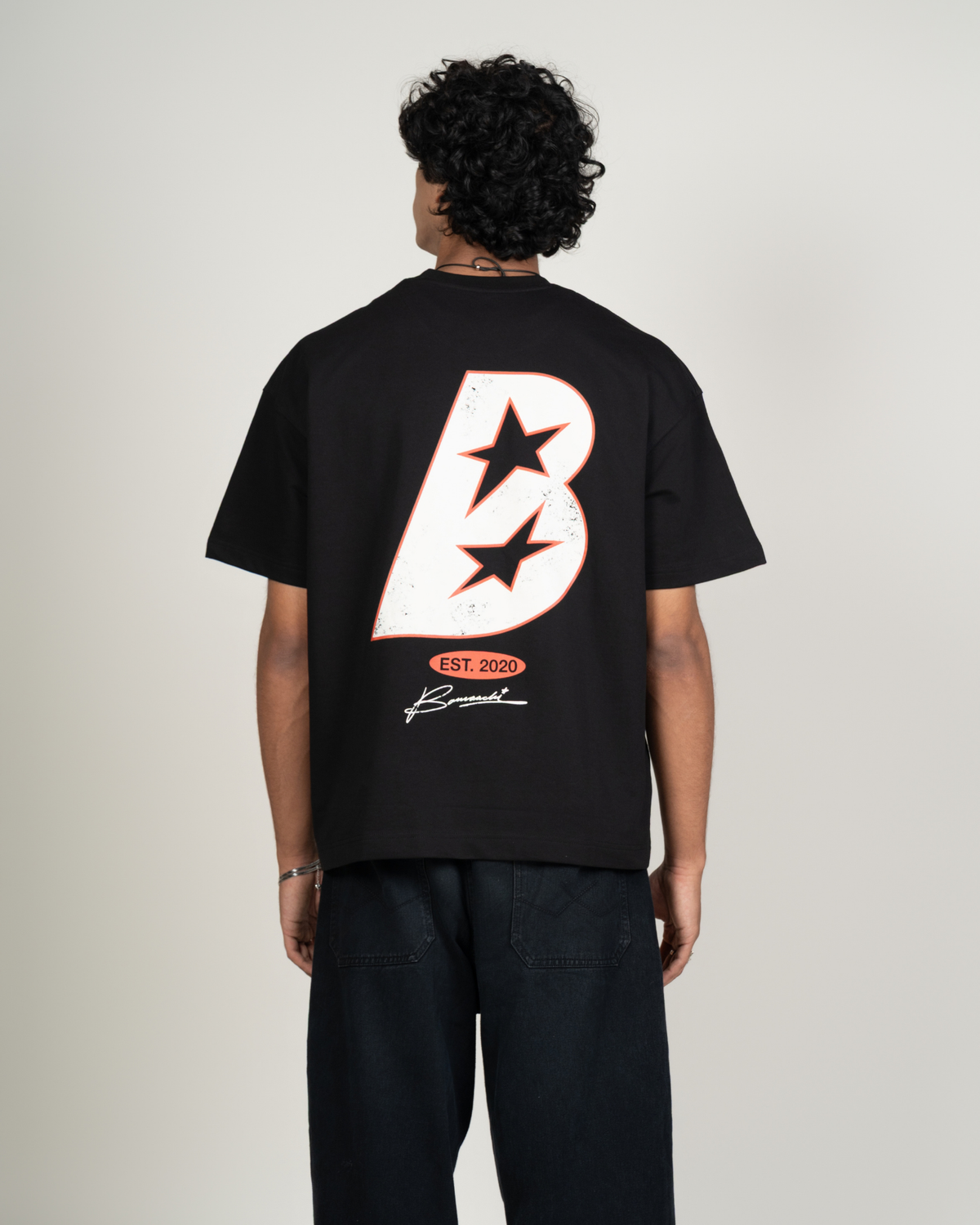 Bomaachi University T-shirt Black
