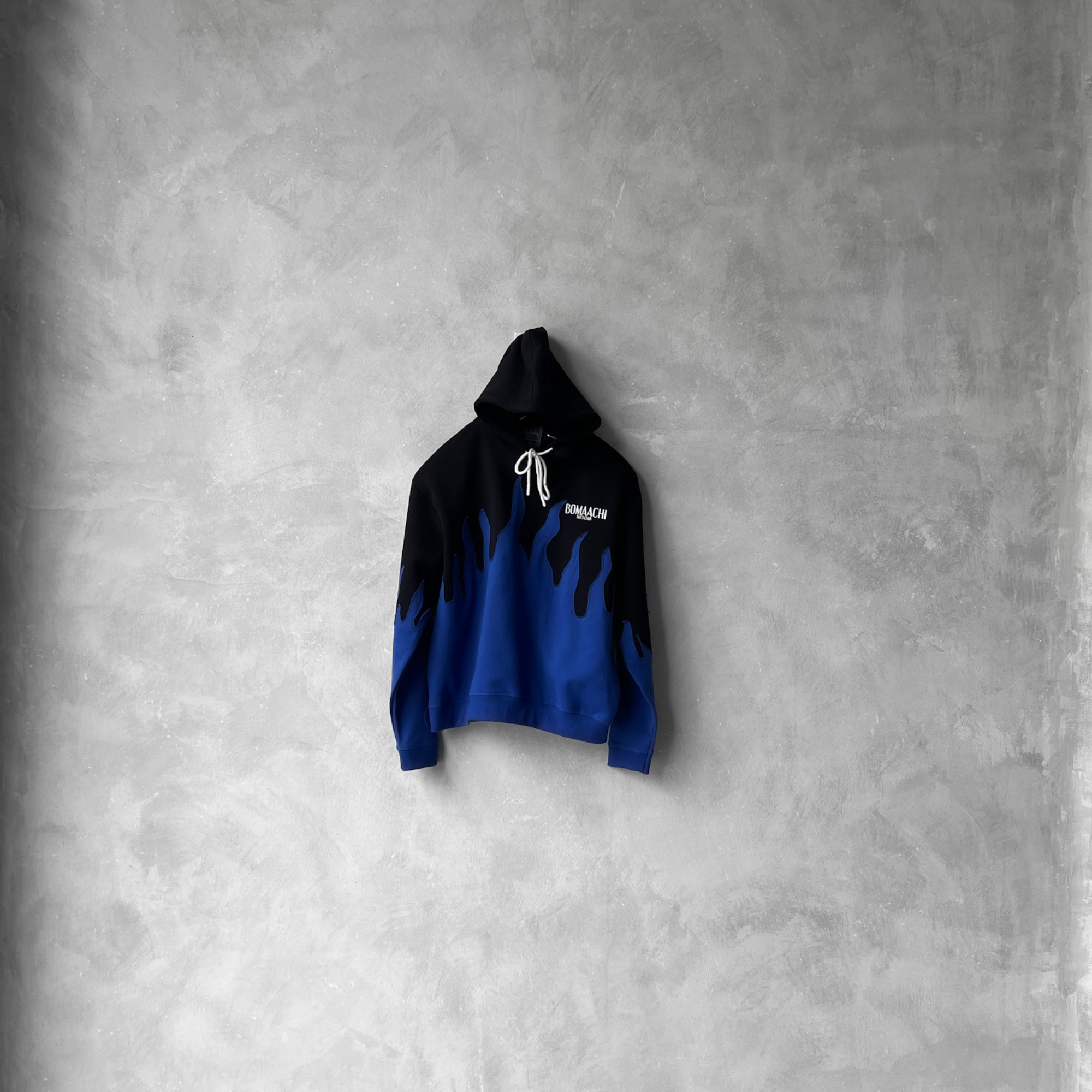 Blue Black Flame Hoodie