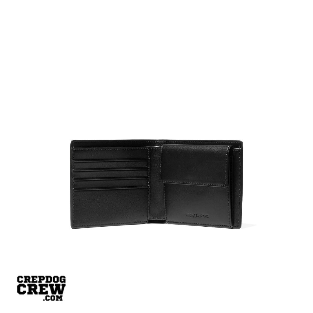 Michael Kors Cooper Logo Billfold Wallet With Coin Pouch BRIGHT WHITE