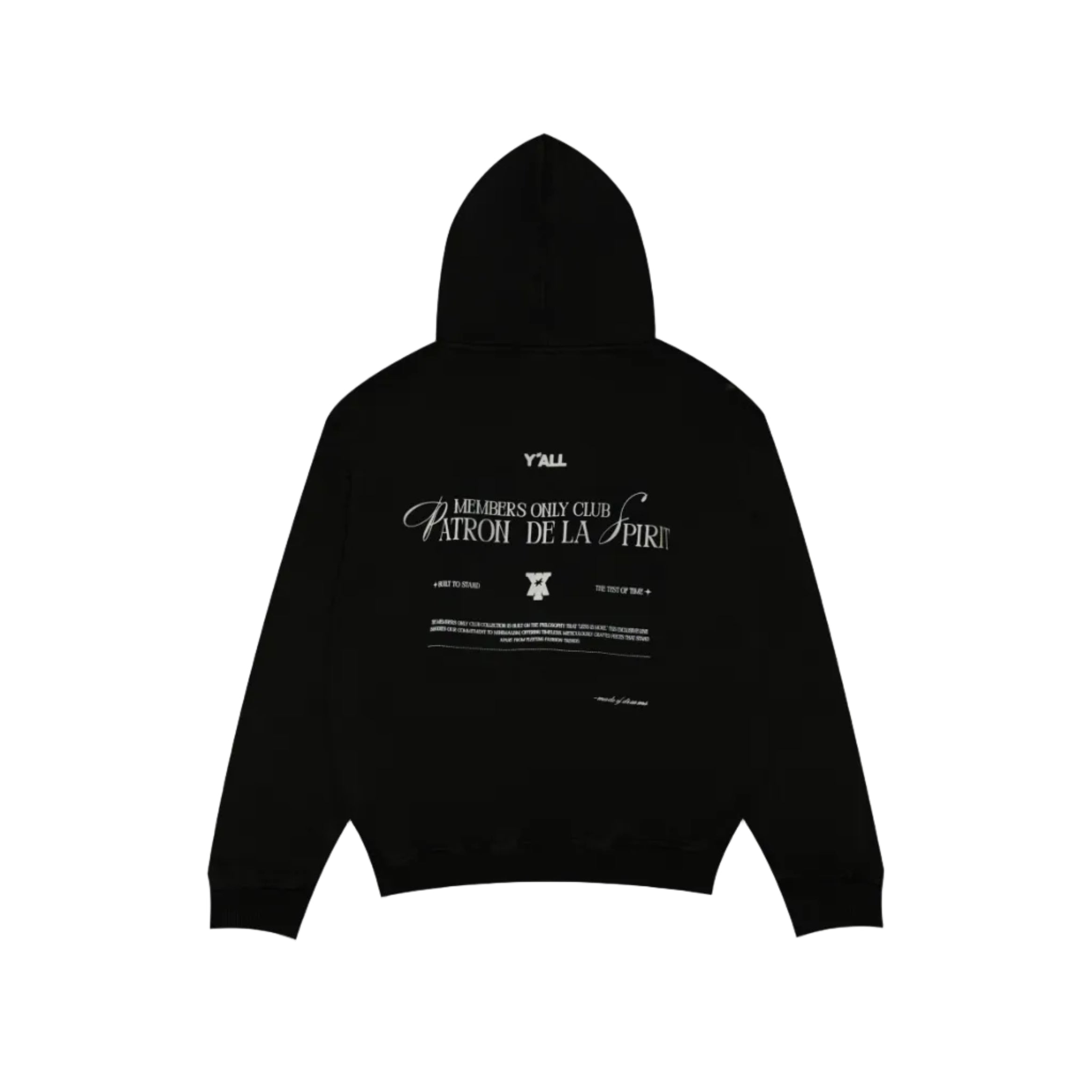 MEMBERS ONLY CLUB 2026 - HOODIE ACID WASH