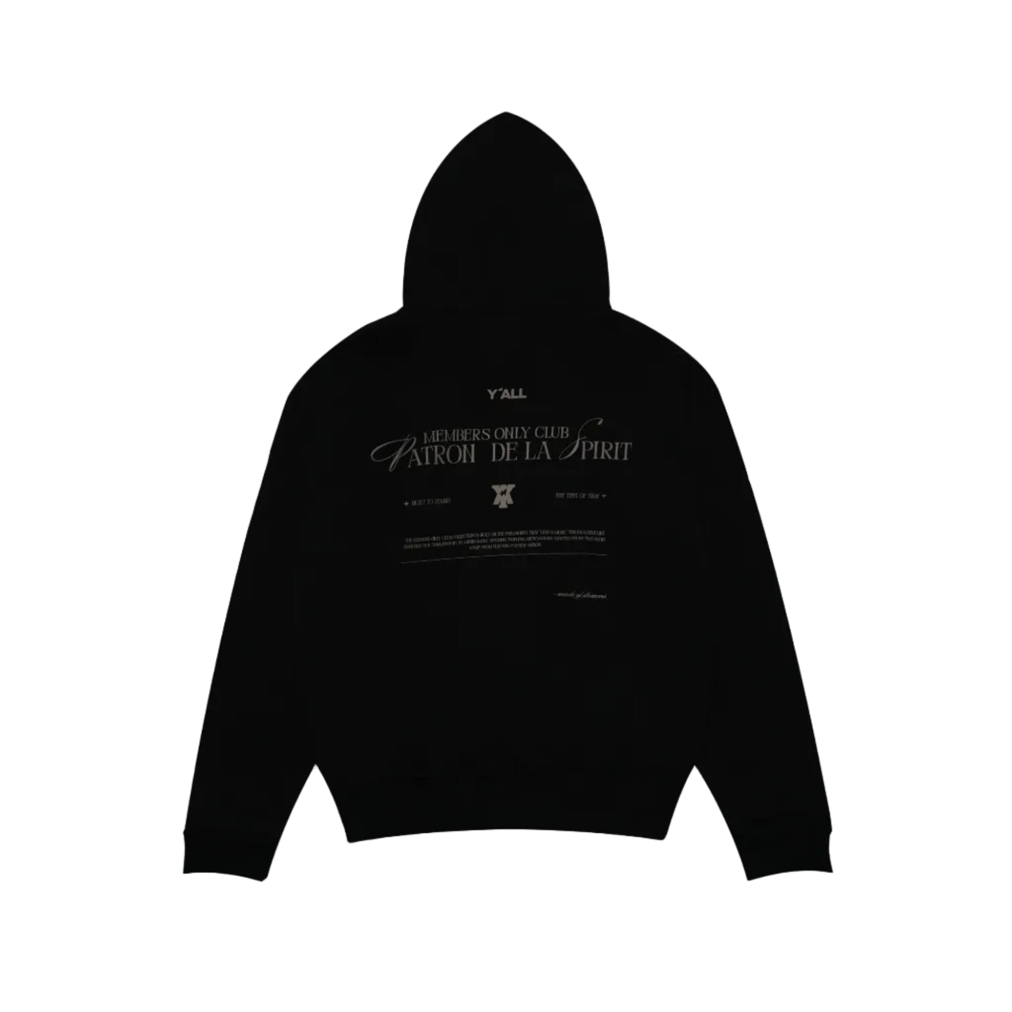 MEMBERS ONLY CLUB 2026 - HOODIE BLACK