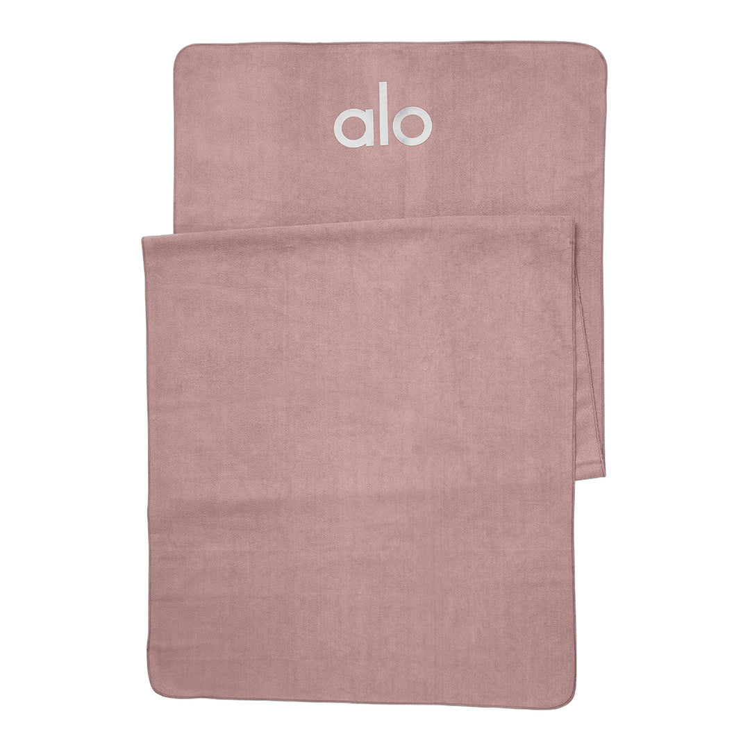 alo Grounded No-Slip Towel - Smoky Quartz